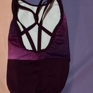 Gymnastics leotard.